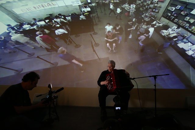 RIP Pauline Oliveros. Long may the resonant frequencies of your visionary brilliance transform us (📷 2014 <a href="/whitneymuseum/">Whitney Museum</a> Biennial)