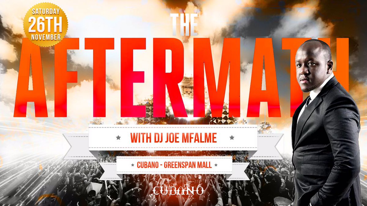 DjJoeMfalme's tweet photo. Tonight it's #TheAfterMath  happening @cubano_ke with #JoeMfalmeLive. Bookings via https://t.co/2wnOqwrATi https://t.co/GMiUphaDi1