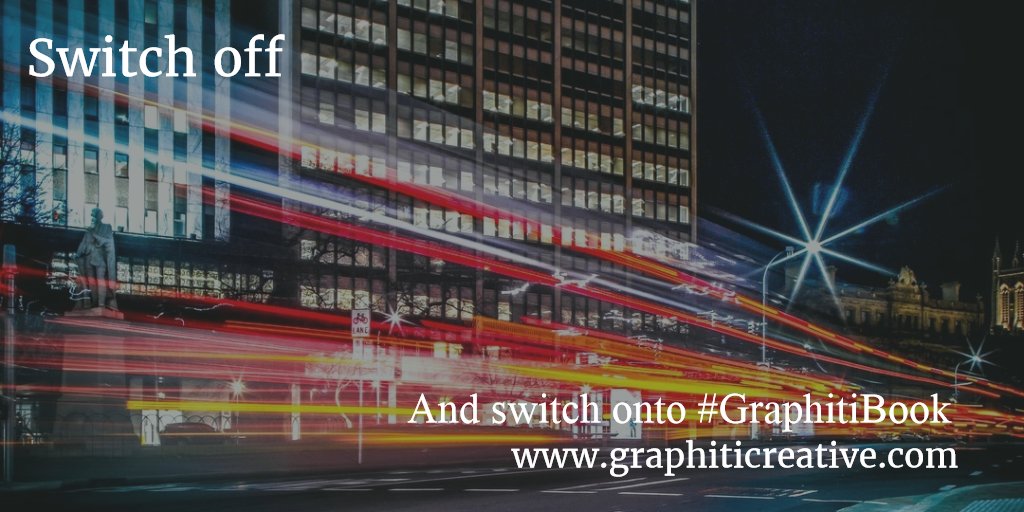graphitibook's tweet photo. Daily grind? Switch off and switch onto #GraphitiBook https://t.co/PLg3cxfwwB https://t.co/oHYYnC2fXo