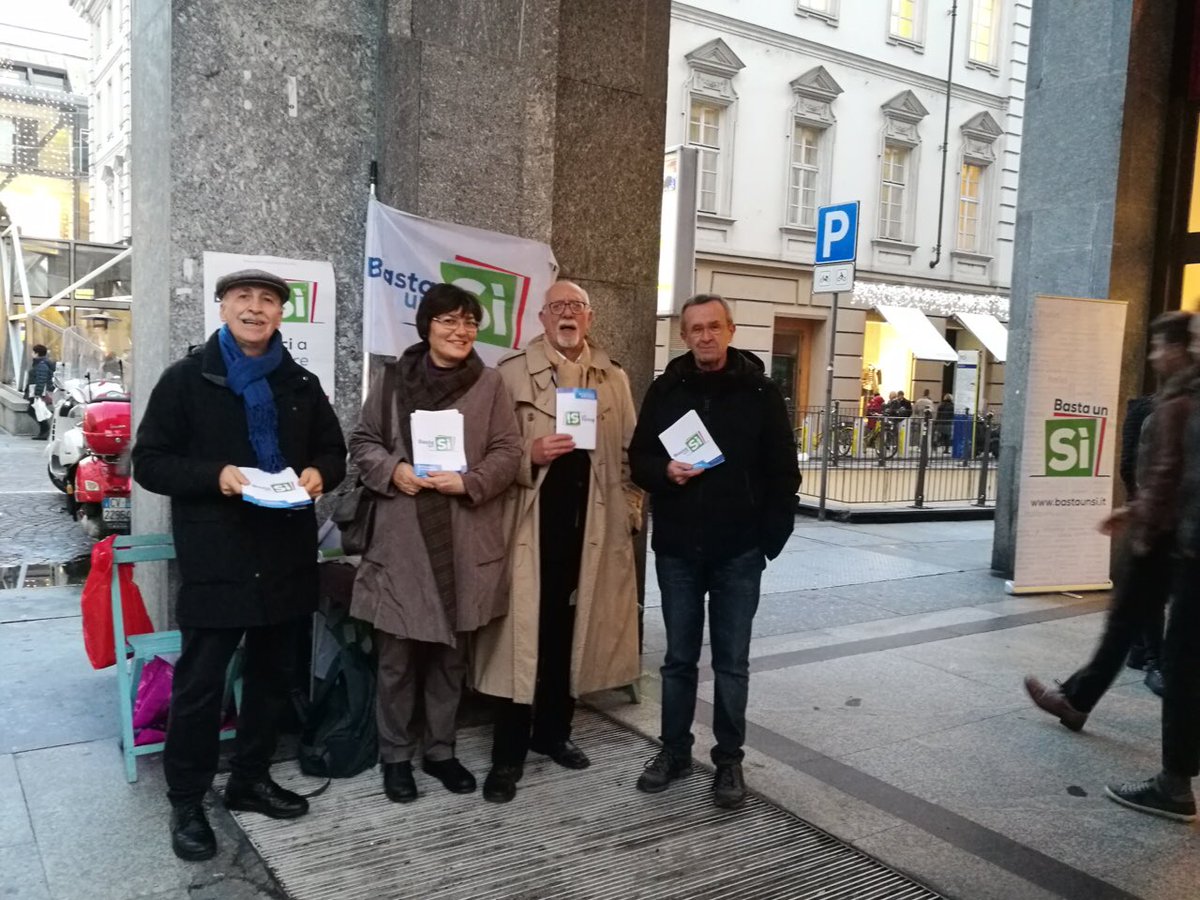MeglioUnSi's tweet photo. 25 novembre #piazzaCln,#torino #iovotosi #megliounsi Stamattina siamo in Piazza Barcellona! https://t.co/fSVZwJ2E6X
