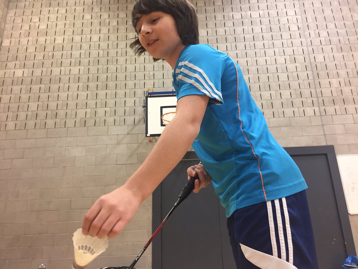 dunblanebb's tweet photo. Thanks to @BadmintonScot we've started weekly training and now taking 40 members to #sogp2016 at @EmiratesArena tomorrow. #BoysBrigade https://t.co/gucdZ2brtQ