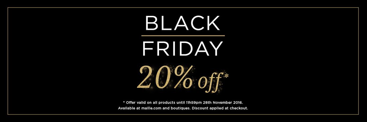 Starting your Christmas shopping this weekend? Our Black Friday deal continues with 20% off all orders! bit.ly/2fZcZQi