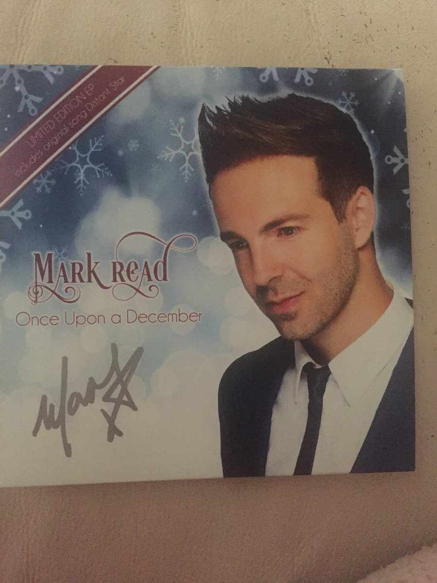 BoomBabyJ's tweet photo. @MarkReadMusic yay! It's just arrived!! Kettle on, cd on and time to decorate the tree before kids get home tomorrow night! 😘😘 https://t.co/XmaHORZUra