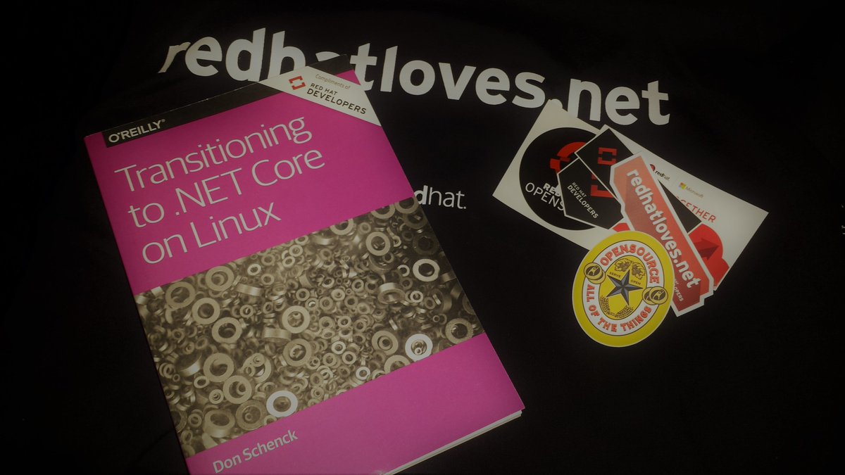 gueldenpfennigr's tweet image. Received some nice presents from @RedHatNews, thank you very much @DonSchenck! :-) #dotNETonLinux developers.redhat.com/promotions/dot…