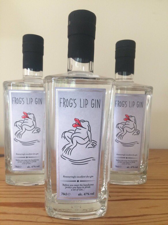 NEW Frog's Lip #Gin <a href="/BBCGoodFoodShow/">BBC Good Food Show</a> stand T254