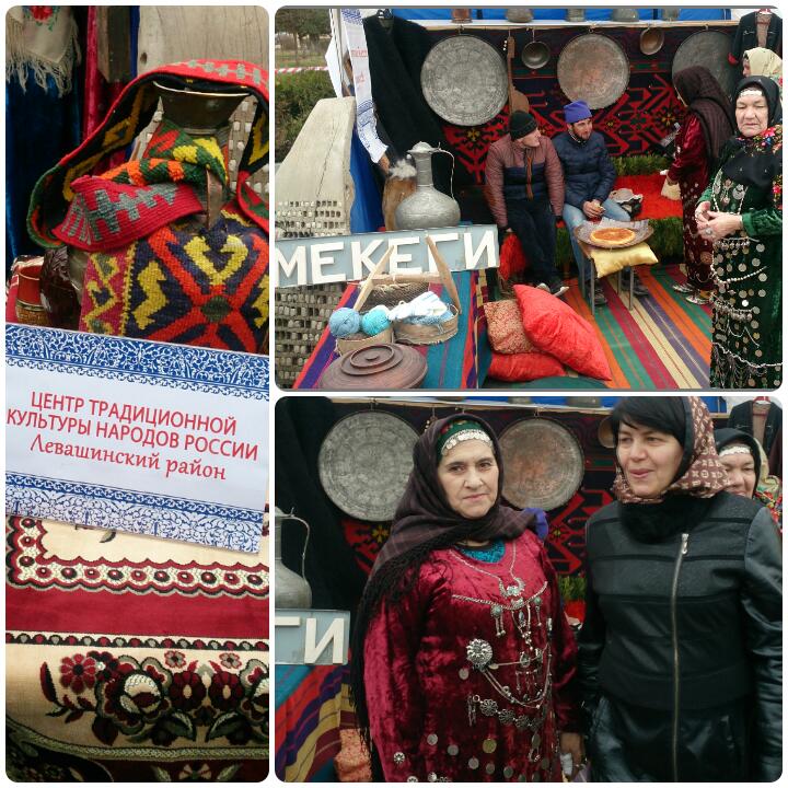 Русский и даргинский родники на #VРеспубликанскийфестивальтрадиционнойкультурыИграйГармонь #150летБуйнакску