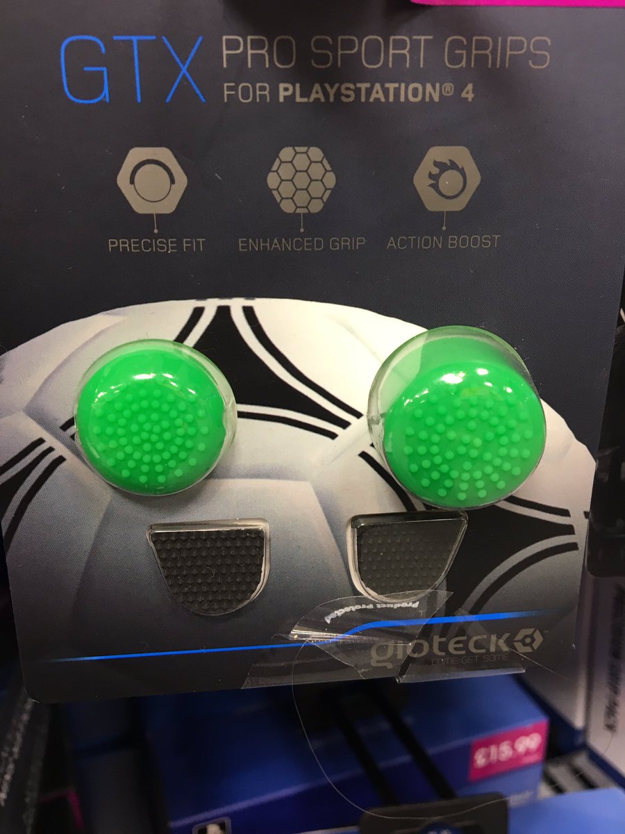 GAMEClydebank's tweet photo. Customise your PlayStation controller in store with our range of GTX controller grips! #playstation #sony #GAME https://t.co/6GzRsaGe3u