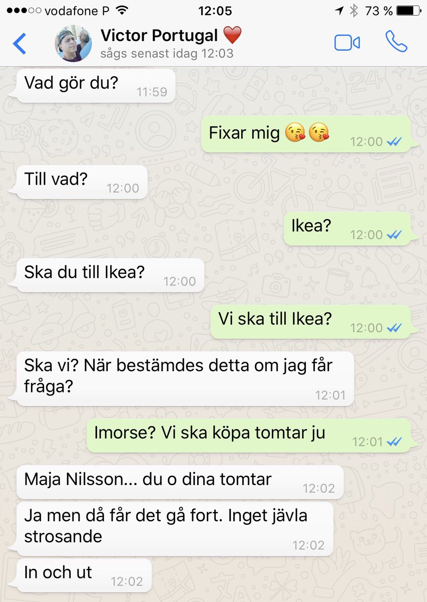 majanilsson's tweet photo. Blir nog en mysig lördag på Ikea idag. https://t.co/4Rrh02Verb
