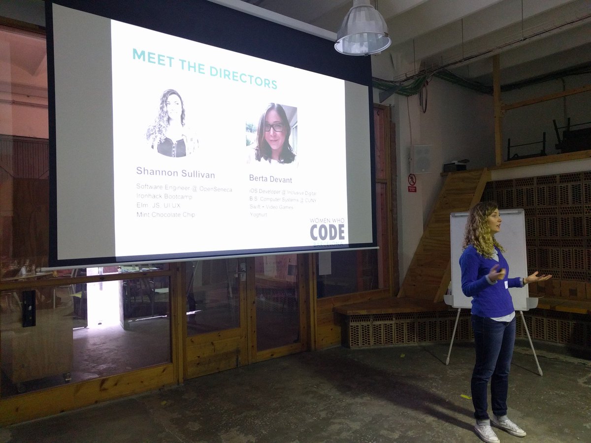 WWCodeBarcelona's tweet image. Starting presentations #wwcodeBCN follow the tag and we will let you know about what we are doing!! 😊😊😊