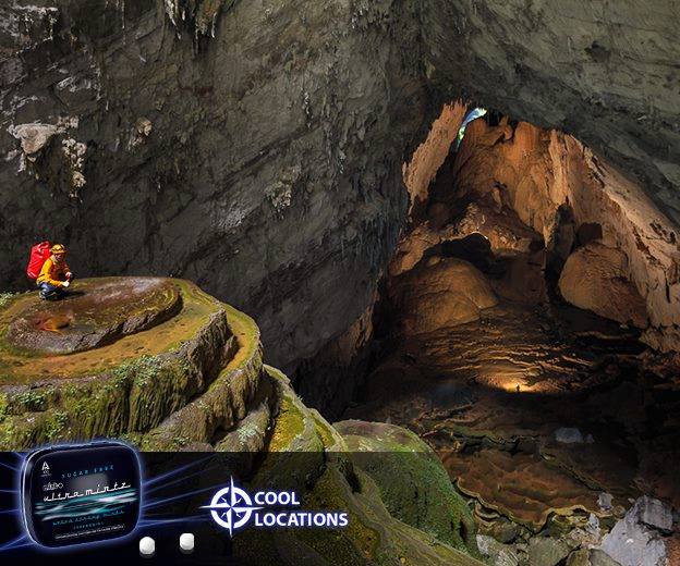 Ultramintz's tweet photo. Hang Son Doong, Vietnam has the largest cave passage cross-section in the world, and is located near the Laos–Vietnam border. #CoolLocations https://t.co/lD8y2lH1Rf