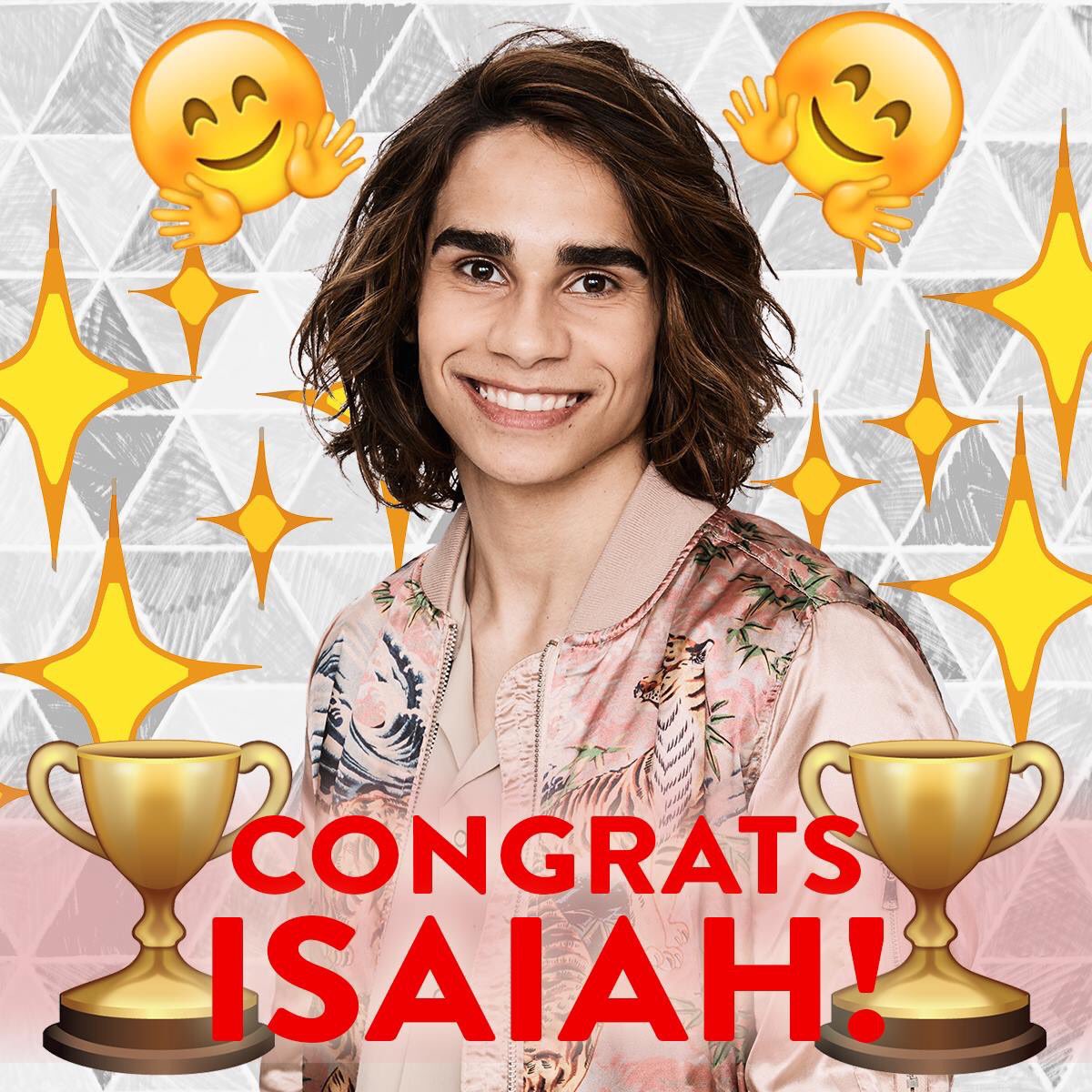 ISAIAH FOR THE WIN!! 🙌🏼