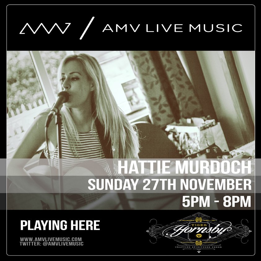 TigerHornsby's tweet image. Hattie Murdoch takes to the stage tomorrow from 5pm! £4.50 cocktails til 7! #LiveSoul #Acoustic #livemusic #sunday @whatsonne @NE1BID