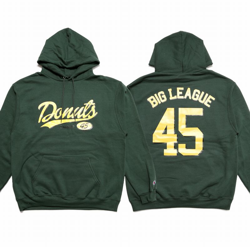 ESP_TRICKSTAR's tweet photo. 【再入荷】大好評頂いたDONUTS45"BIGLEAGUE HOODY"サイズ欠けや完売していたカラーが再入荷致しました。BLOGにて詳細をUPしているので是非ご覧下さい。記事→https://t.co/DvpjtuiTny https://t.co/sE0uzg9qyq