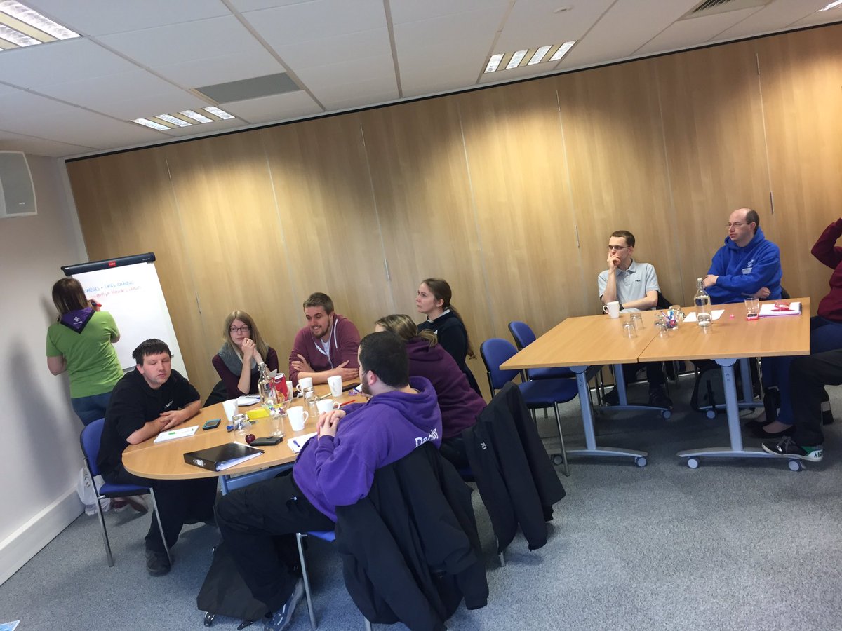 theLTrayne's tweet photo. DSNC day in the East Midlands starts off with finding out some of the challenges #NetworkReboot https://t.co/OSqlsFNWWG