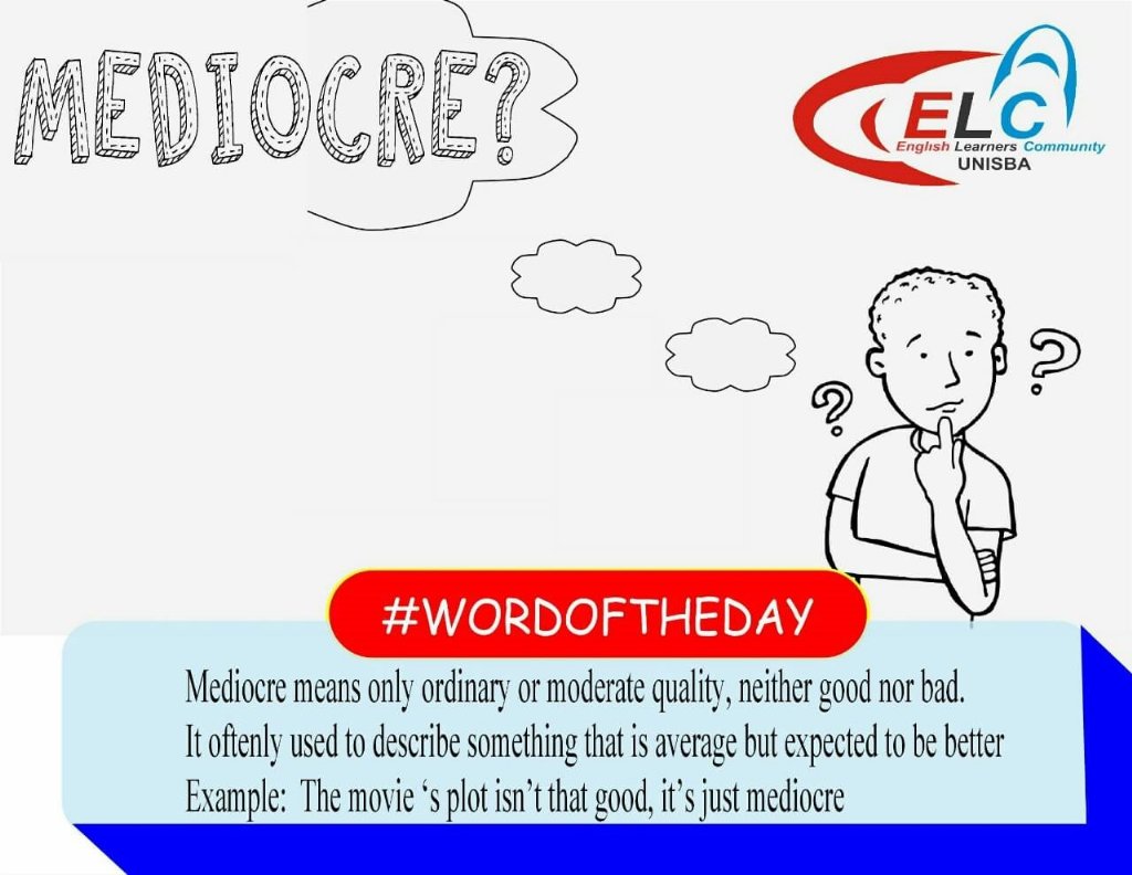 Here's a new vocabulary