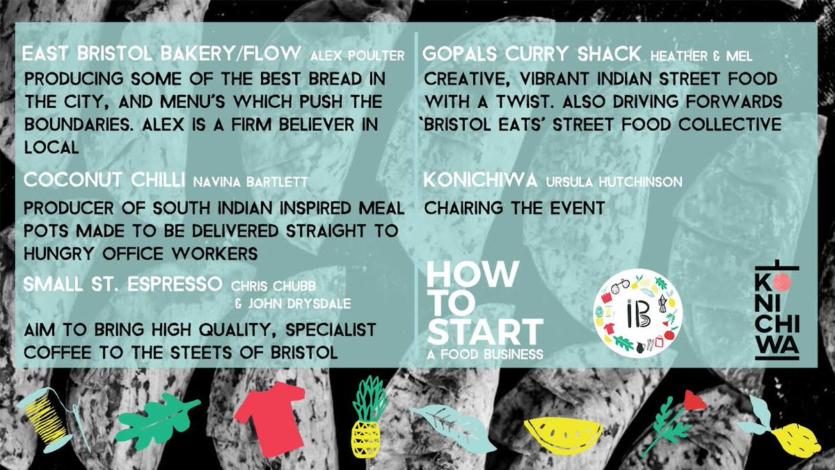 Want to run a #food business?! Book here to learn from #Bristol's experts on Sat 03 Dec tinyurl.com/foodbriz now!