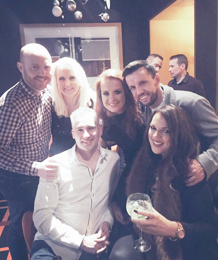 SazWeir's tweet photo. Another fab night at the @FitzwilliamBEL with the crew ... just missing our @PamBallantine x #Fitzclub #Fitzmas https://t.co/ODEKsBm1Vd
