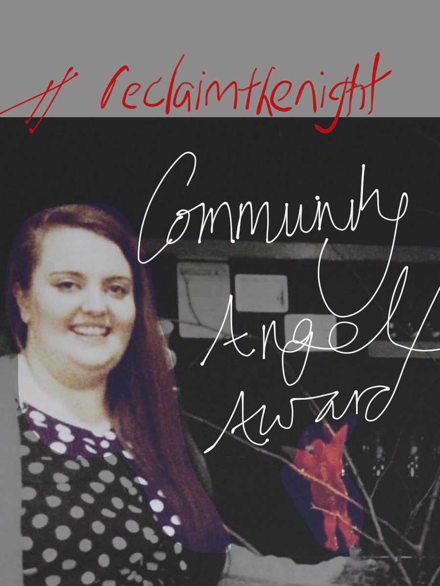 CarnsonCGL's tweet photo. Congrats #ReclaimTheNight award winner Kirsty @CarnsonLifeline #rotherhamiswonderful https://t.co/tM61vH5jaW