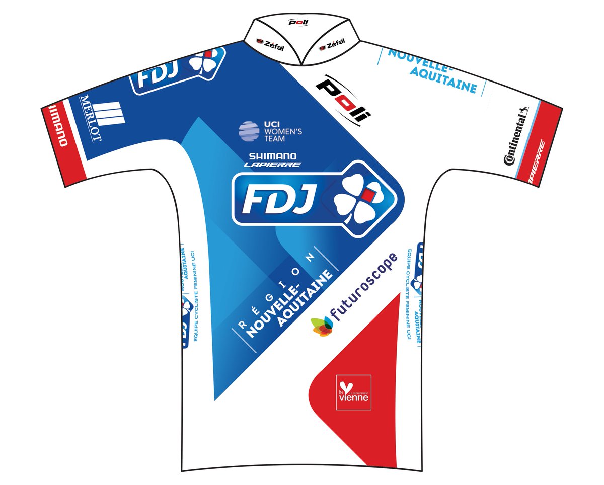 GroupamaFDJ's tweet photo. Nous avons désormais une petite soeur ! L’équipe féminine Poitou-Charentes Futuroscope86 devient FDJ-Nouvelle Aquitaine-Futuroscope ! https://t.co/dkpqvBCjC1
