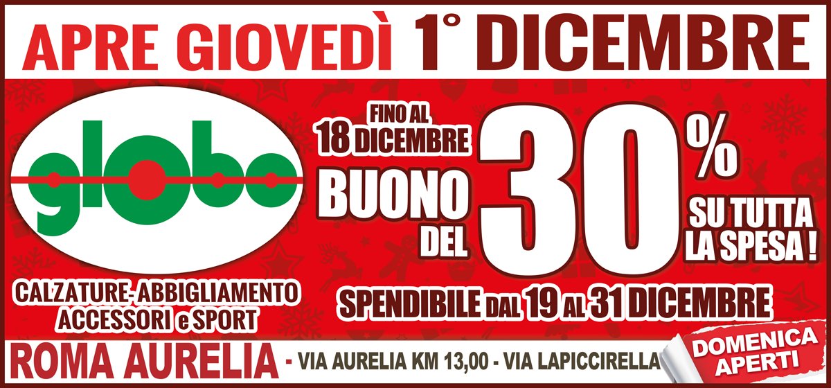 globo calzature via aurelia