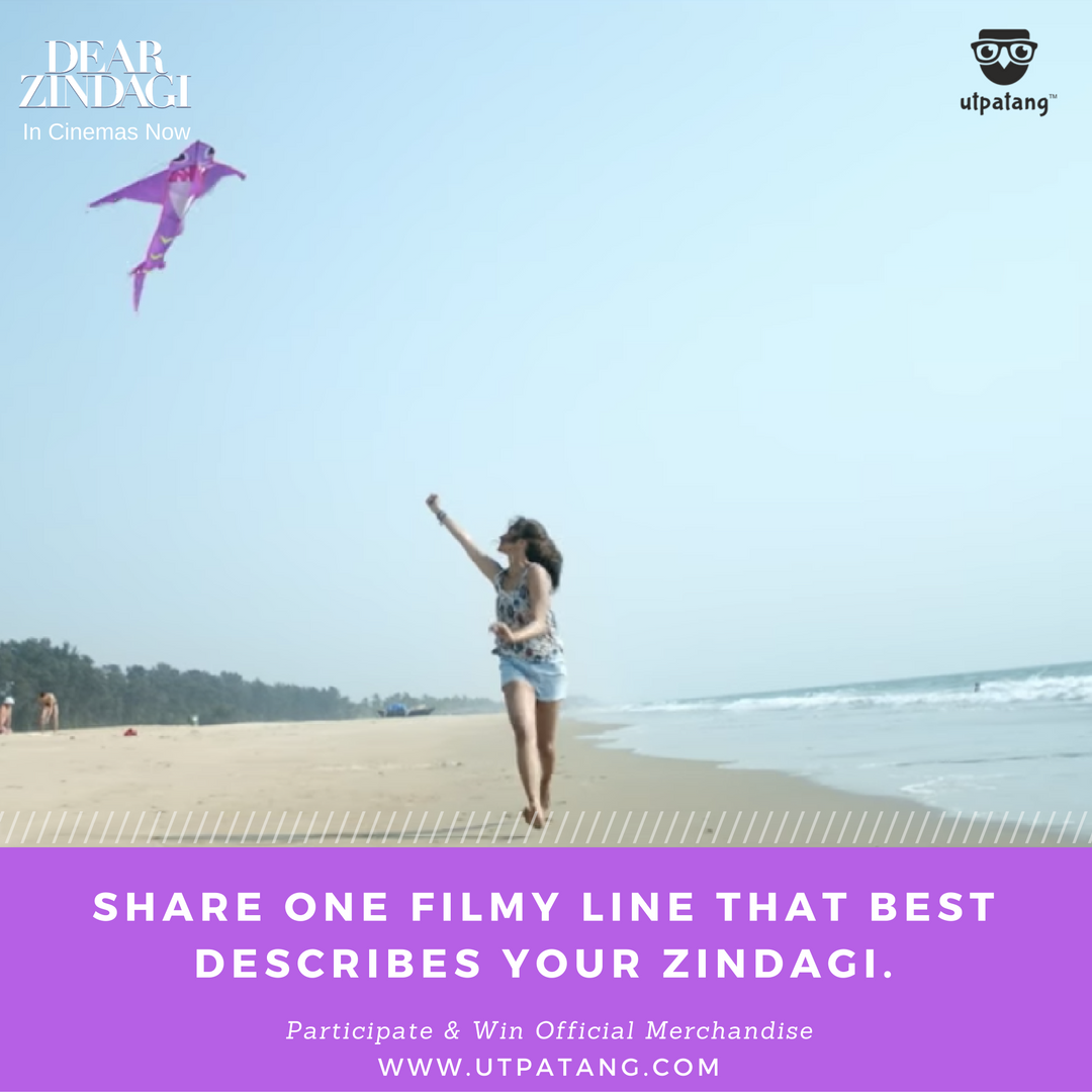 Ut_patang's tweet photo. Here we go with our first question. Answer, retweet and get lucky #GetUtpatandDearZindagi #Contest #ContestAlert #DearZindagi https://t.co/nLwHr2SAah