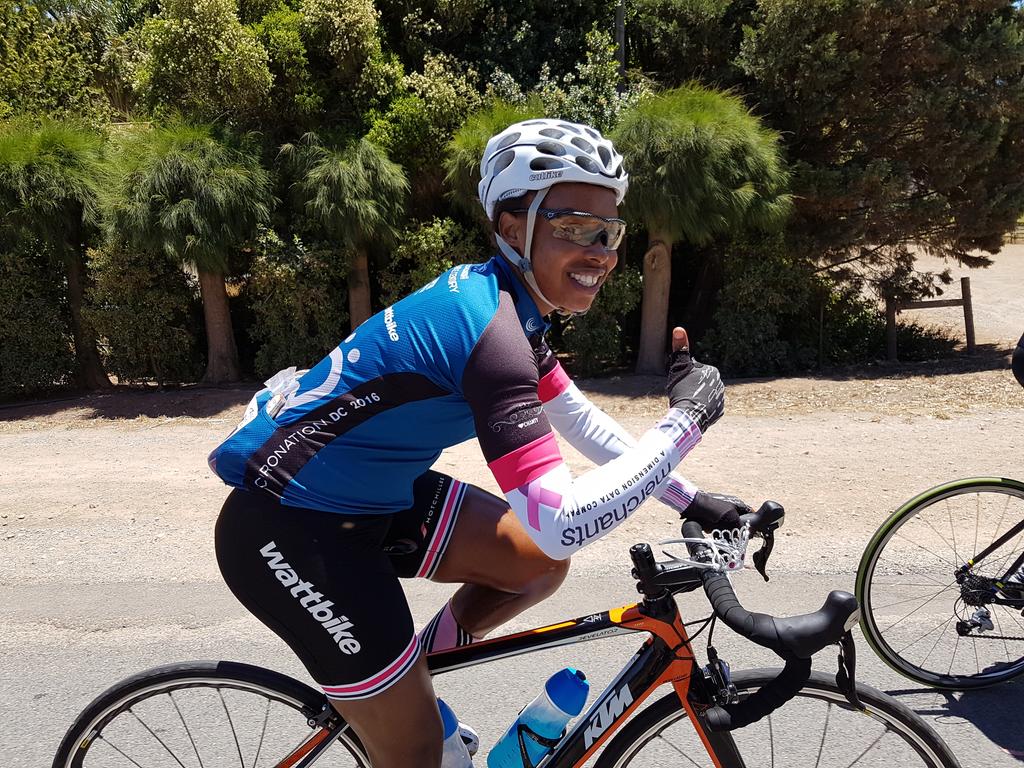 LiseOlivier's tweet image. 160km and @rozalia_kubyana's longest ride!