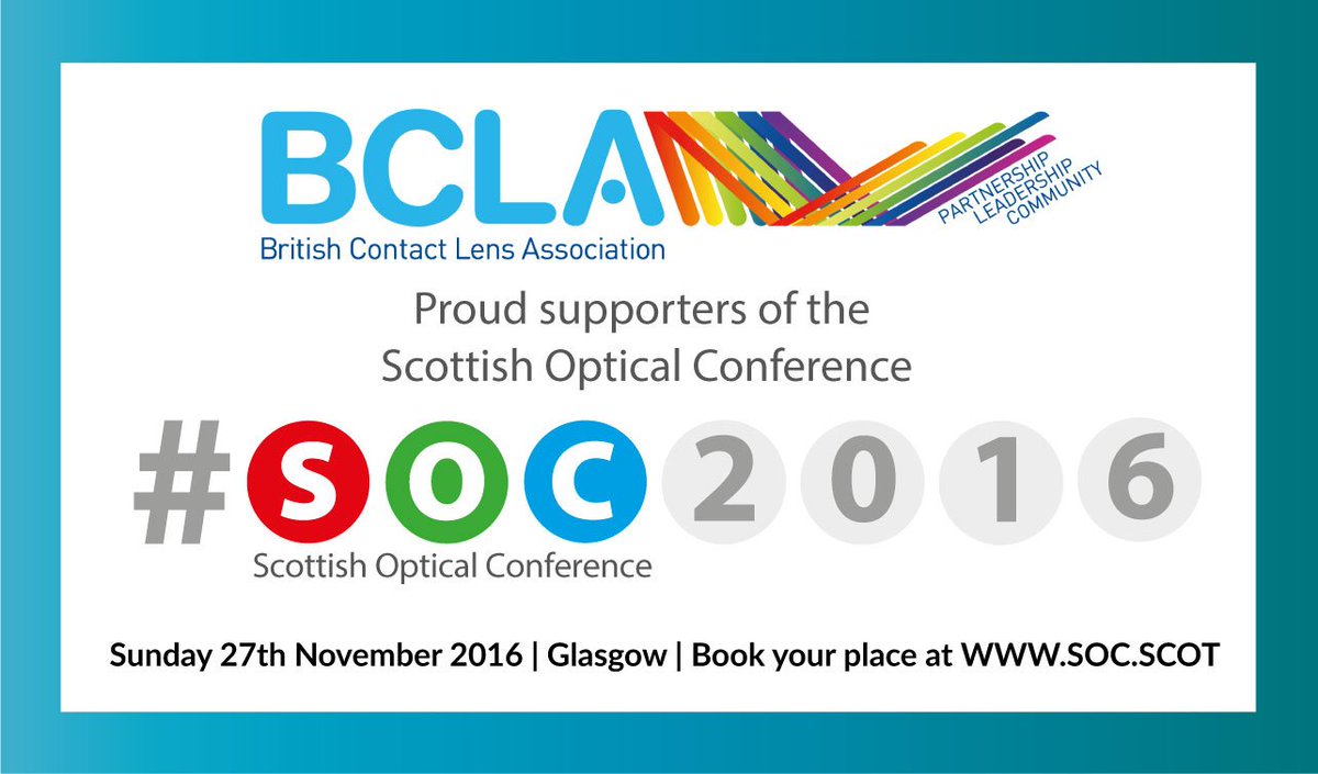 _BCLA's tweet photo. #SOC2016 gets underway tomorrow. Bring it on! Can't wait to catch up with colleagues and friends from across the industry. https://t.co/0FFA7FaA2A