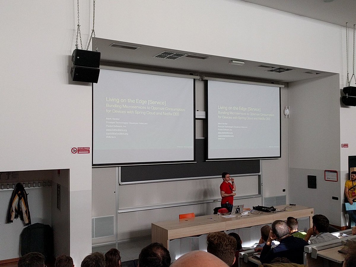 Giako87's tweet image. Listening to @MkHeck: Spring Cloud #Codemotion2016 guys like this make me work!