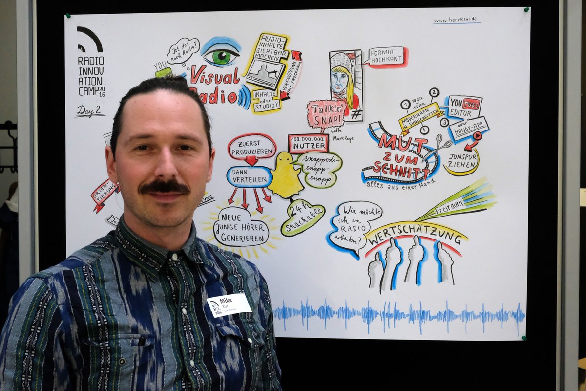 Radio Innovation Camp 2016: #VisualRadio, #KuenstlicheIntelligenz und internationale Radioformate radioszene.de/98216/radio-in… #RIC16 #Erfurt