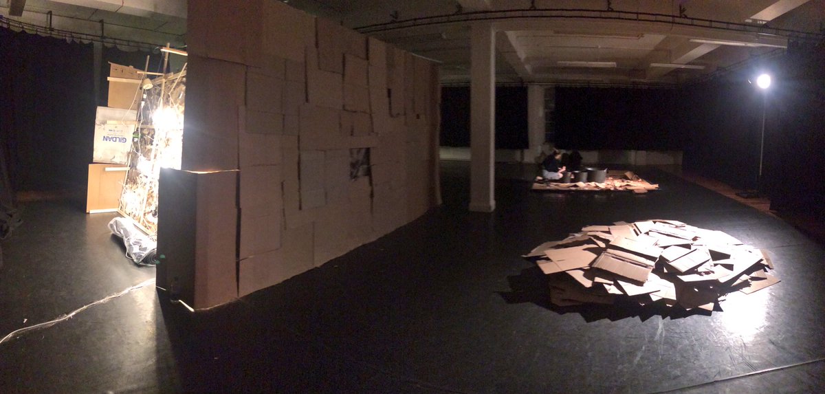 SacredHomelands's tweet photo. After three days of construction, yesterday evening @jojojgarcia completed her #Parabox at #SacredHomelands. https://t.co/8Iwaks0kvU https://t.co/Ol0Dnd1xIJ