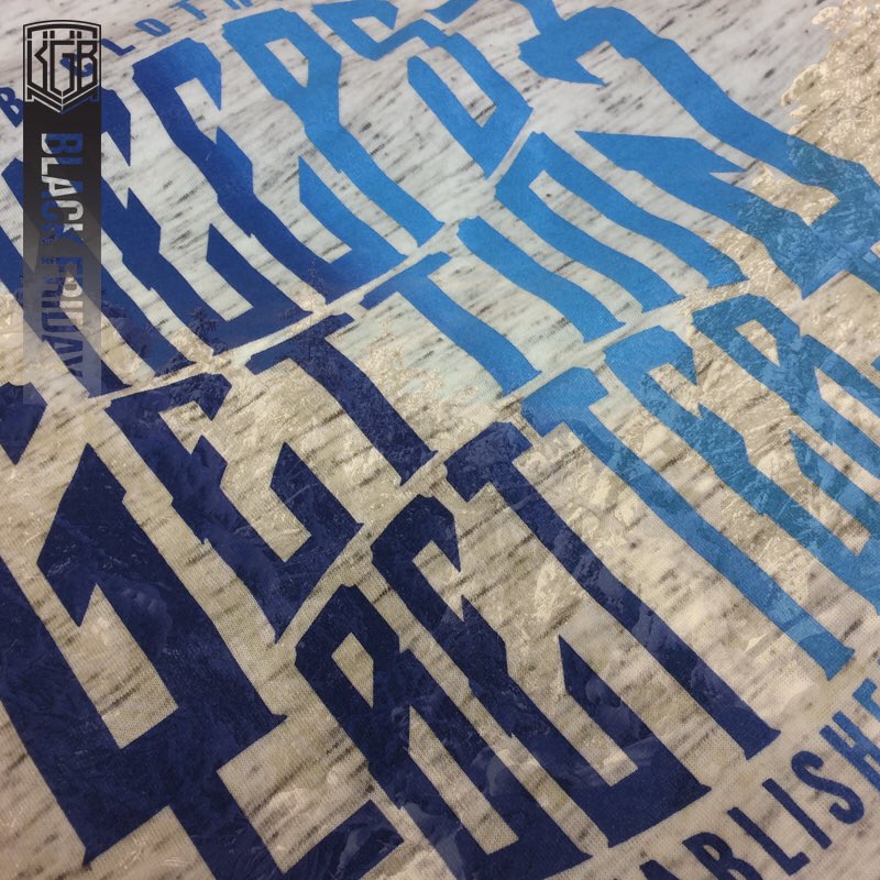 New Tee: KGB Gradient
Available now with 20% OFF on KeepsGettingBetter.co.uk | #KGB