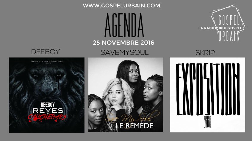GospelUrbain's tweet photo. IN STORE : #DeeBoy - Rêves et Cauchemars / @savemysoulgroup - Le remède / @Skripmusic - Exposition #rap #hiphop #rnb #chh #pop #trap https://t.co/mu1MzTV2ia