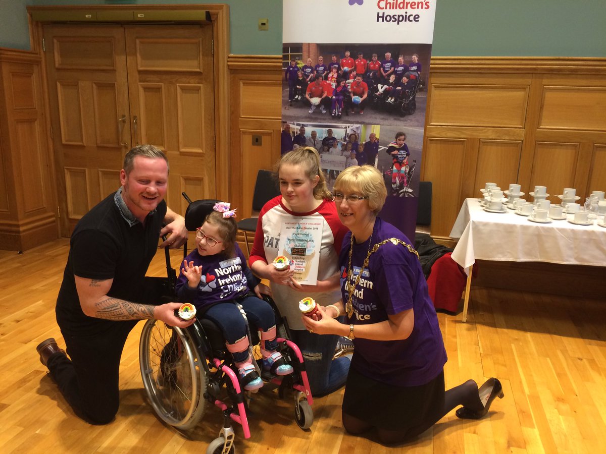 TimothyLock4's tweet image. #prouddadmoment  my daughter Mollie after winning the  first ever Bakers Finals in aid of NI Children's Hospice NW. Great cause great people