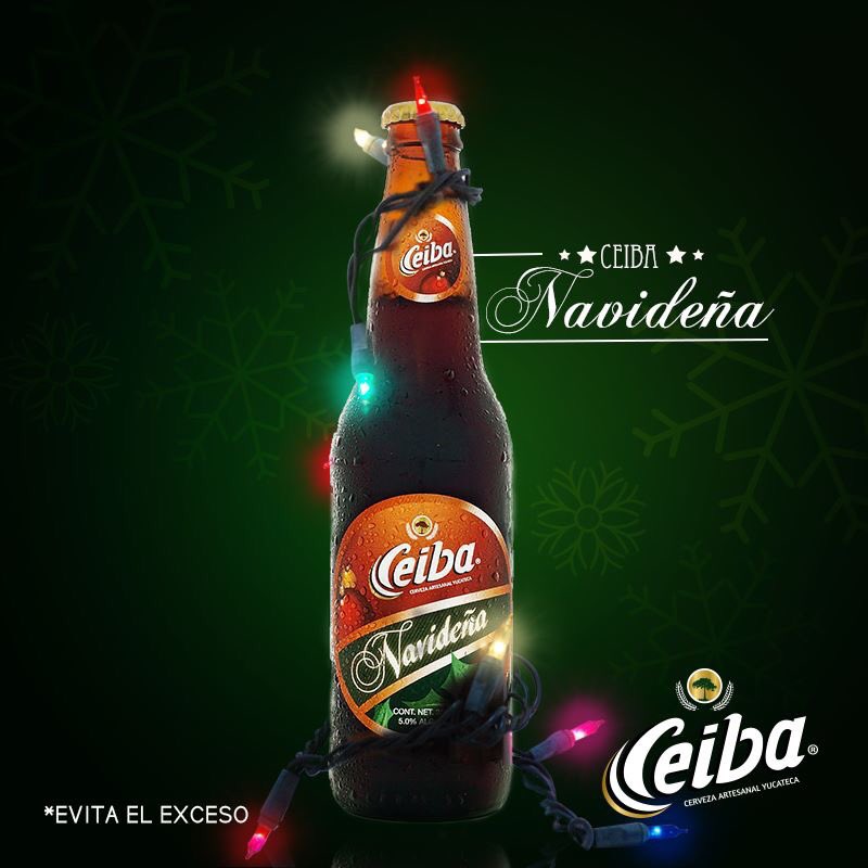 ¡Ya está a la venta nuestra Cerveza Navideña "Bock con Chocolate"! 🍺🎄¡PRUÉBALA! #TodoEsMejorConCEIBA #Navideña