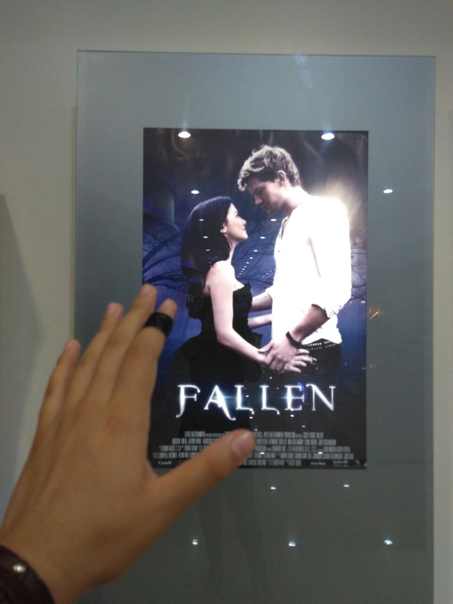 goticaacervo's tweet image. "My reaction finding the movie poster Fallen in theaters in Brazil"
#FallenMovie Via @lvngackles 
@laurenkatebooks @Fallen_Series @Addijay
