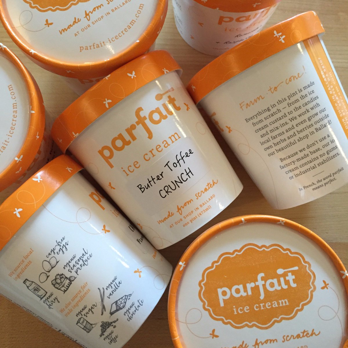 A YEAR OF ICE CREAM for $65!  One pint (flavor of your choice) every month for 12 months. #shopsmall Stop in/call our shop this weekend!