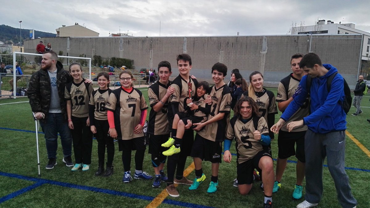 LegenMini's tweet image. Terceros en la Copa Catalana de Flag U15. Grandes siempre estos Minis 🏈🏈