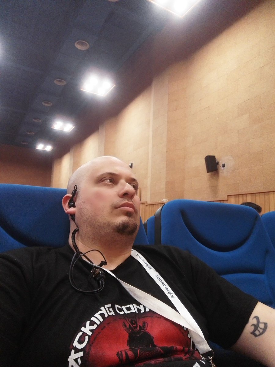 n0ipr0cs's tweet photo. #secadmin2016 @secadm1n Me encanta que os encante el Congreso, :p duro trabajo todo el año, pero gratificante. https://t.co/TPuUr7aTak