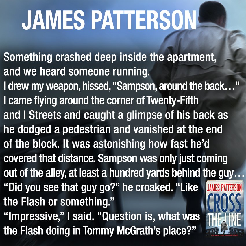 Here's a free preview from the new Alex Cross, Cross the Line: https://t.co/d0CHde99Mo