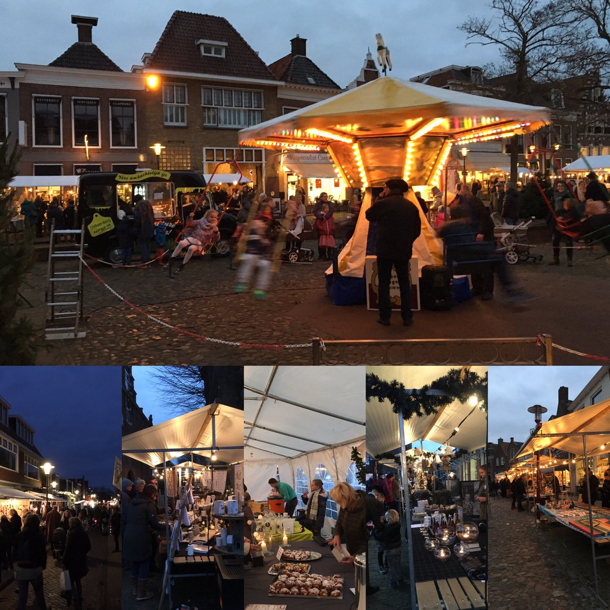 winterfairwork's tweet photo. Een en al gezelligheid in #workum #winterfair nog tot vanavond 21 uur! https://t.co/a8SGIAyaOj