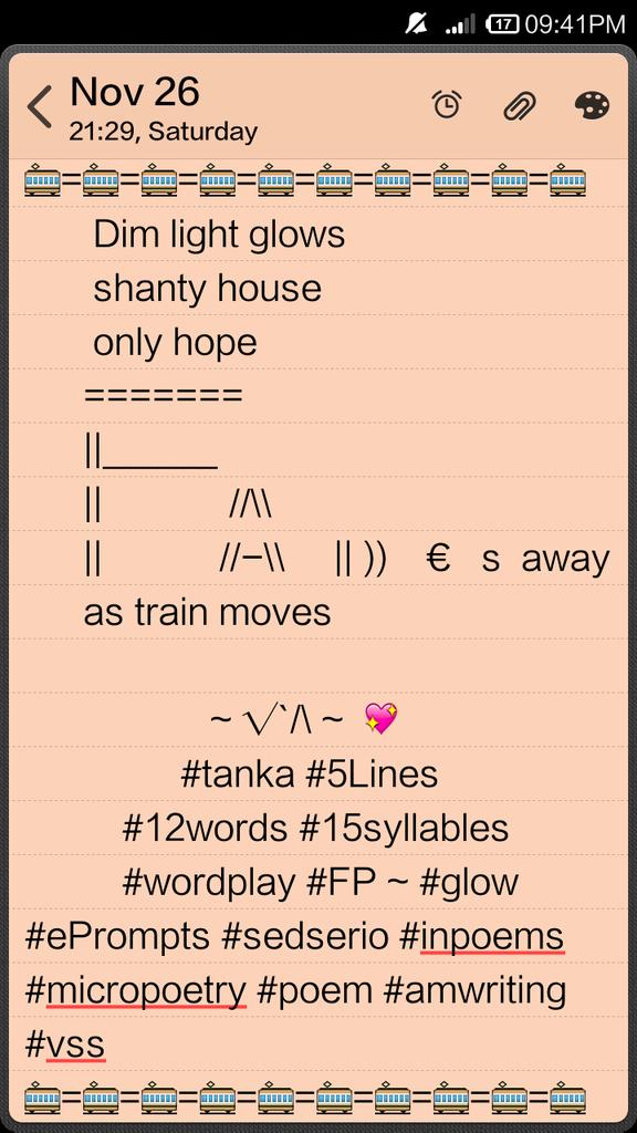 Mona_adorable's tweet photo. #tanka #5Lines #12words #15syllables #wordplay #FP ~ #glow #ePrompts #sedserio #inpoems #micropoetry #poem #amwriting #vss https://t.co/sH5RlMy9jV