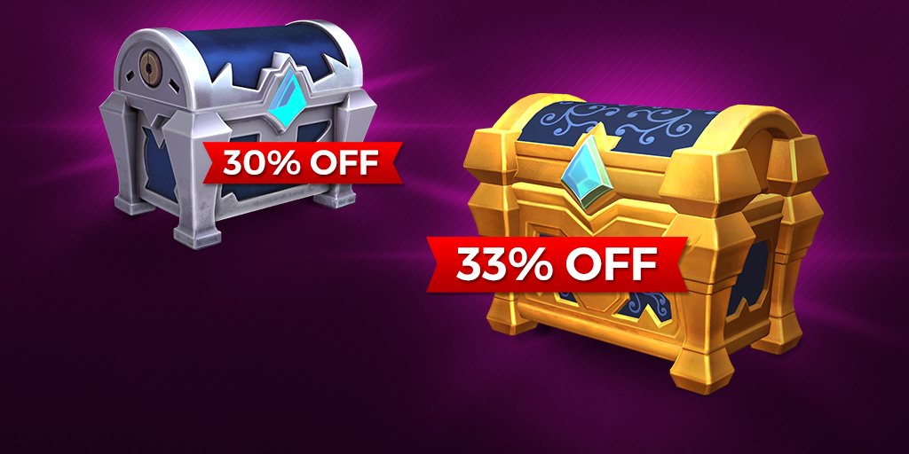 Paladins The Game on Twitter "Enjoy 33 off Colossal Chests and 30 off Radiant Chests through