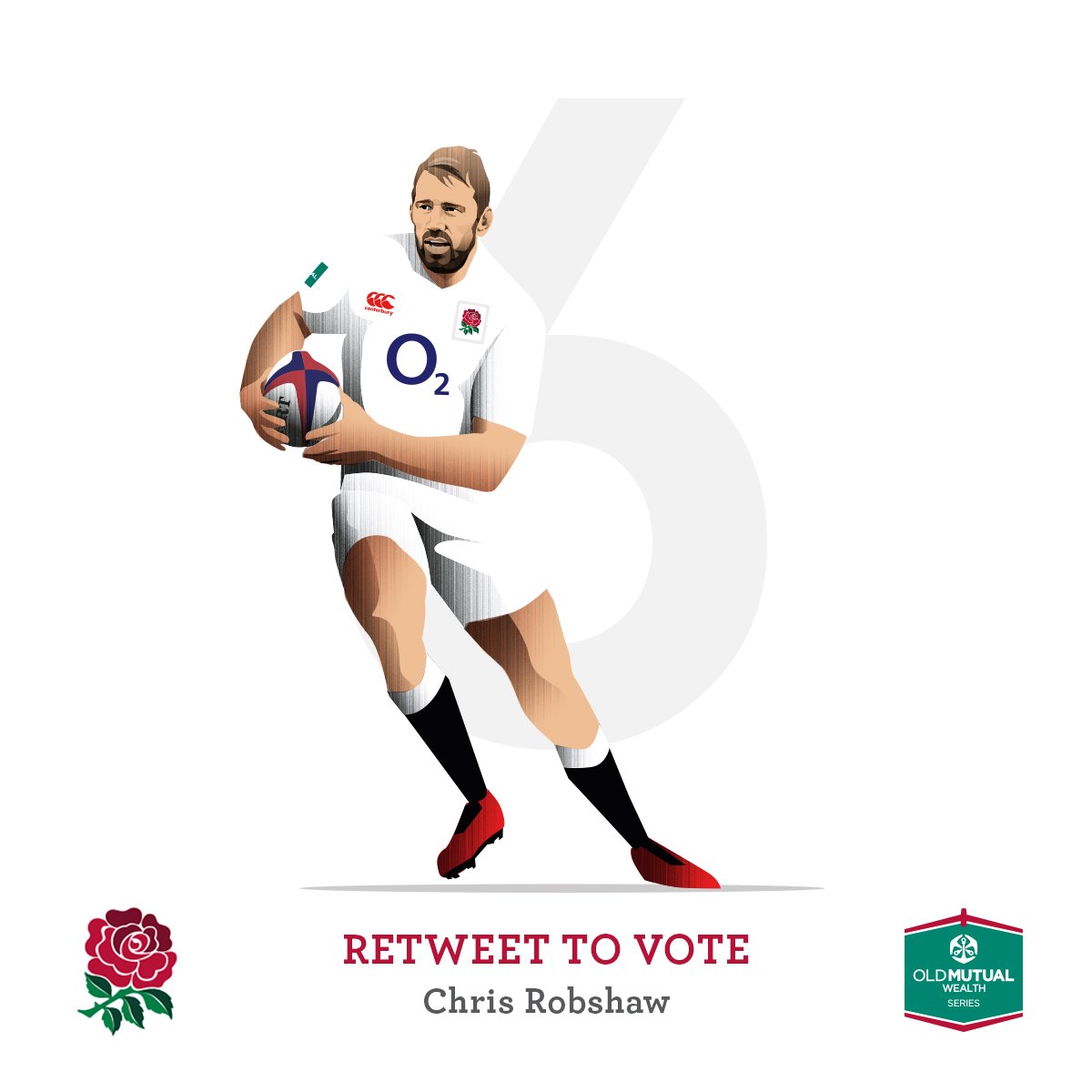 EnglandRugby's tweet photo. Time to vote for your Man of the Match 🌹

RT for Chris Robshaw 
#CarryThemHome https://t.co/w1qbMh9uuz