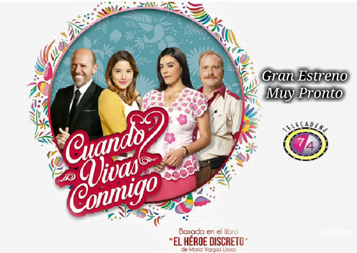 EstrellasFatv's tweet photo. #CuandoVivasConmigo de caracol llega a Honduras por #Telecadena7/4,gran estreno muy pronto @DiegoTrujilloD. https://t.co/k3Bcunppsh