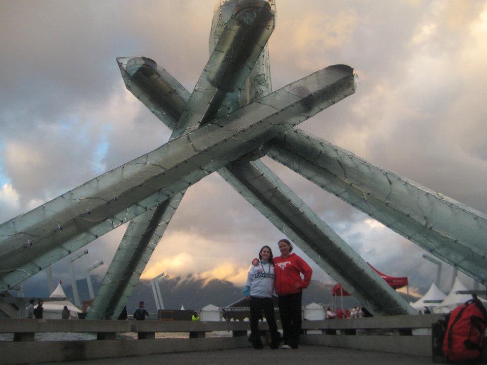 christiefaber's tweet photo. Throwing it back to #GC in 2011. Wearing @calstampeders Red in #vancity #gc2011 #throwback #kdubskiki #Stampeders #gostampsgo #red #torch https://t.co/BFCRbXdmGE