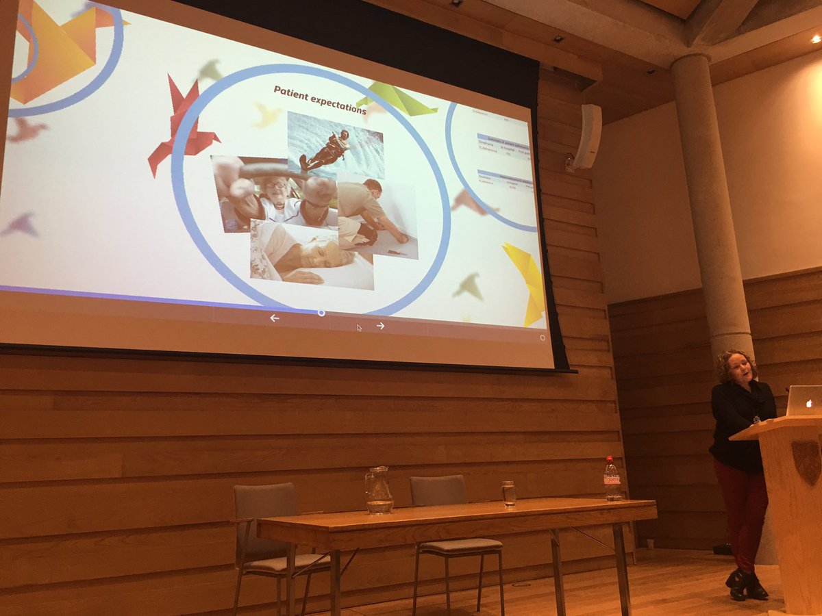 PhysioATOCP's tweet photo. Brilliant, thought provoking from Justine Theaker #ATOCP2016 https://t.co/GAhthirwkm