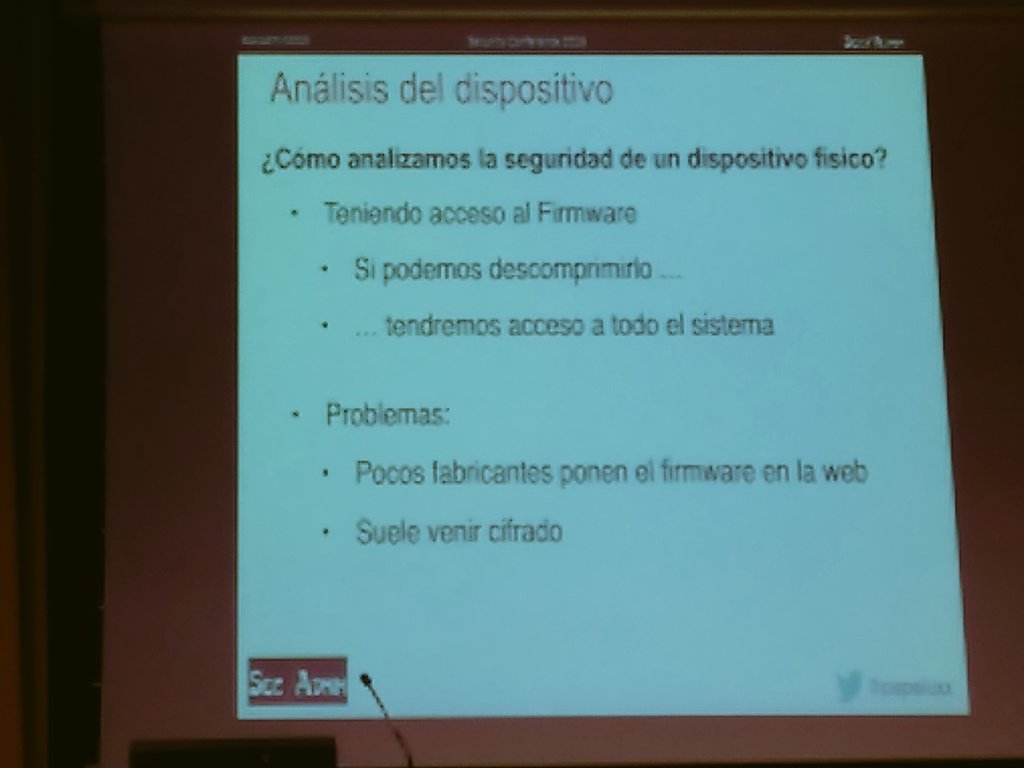 yulietor's tweet photo. #secadmin2016 @pepeluxx  análisis de un dispositivo de seguridad. Perplejo con todos los ataques q pudo entrar a realizar https://t.co/84DJ9ulfhj