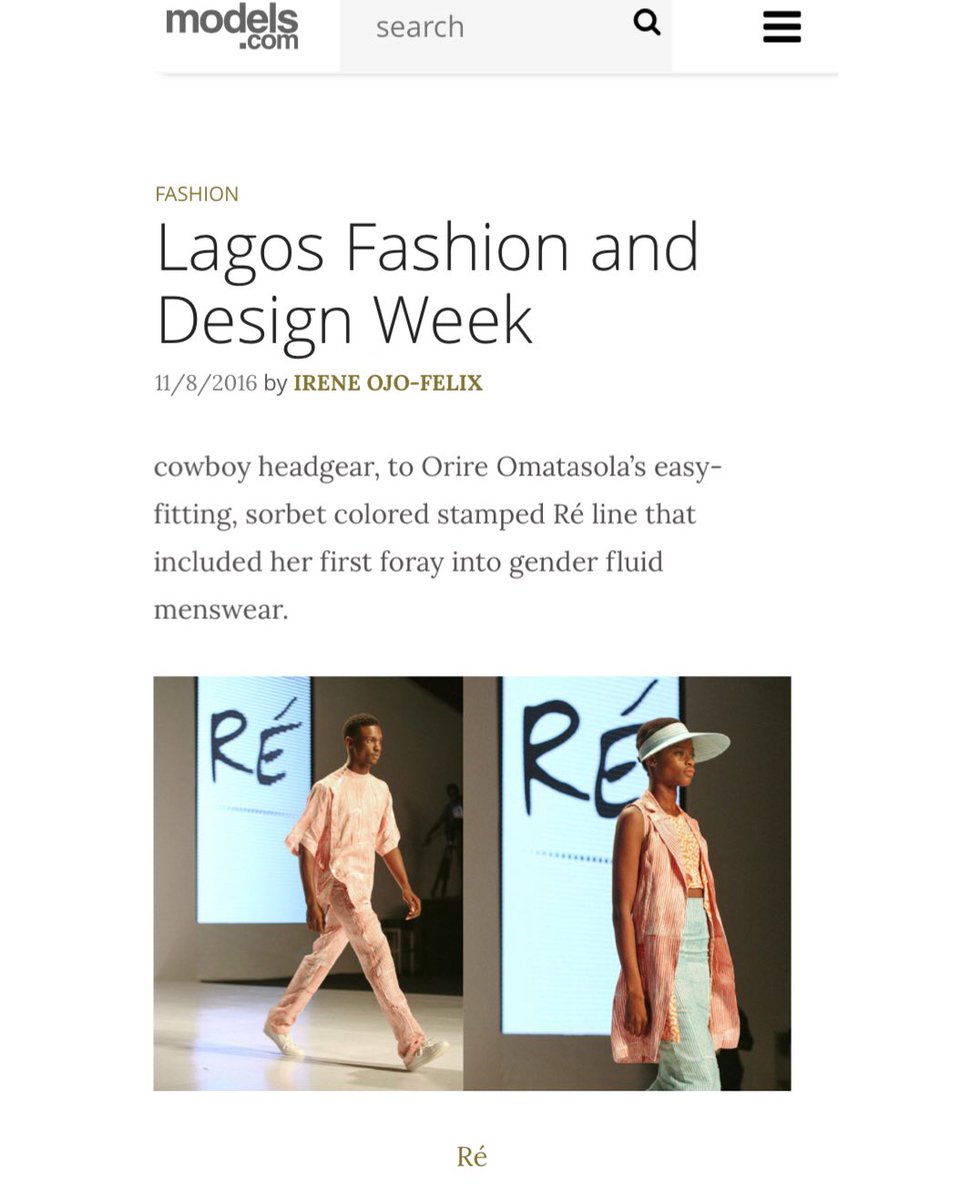 re_Lagos's tweet photo. SS17 feature in @modelsdot 
💫💫💫💫 https://t.co/qjEP2ShboH