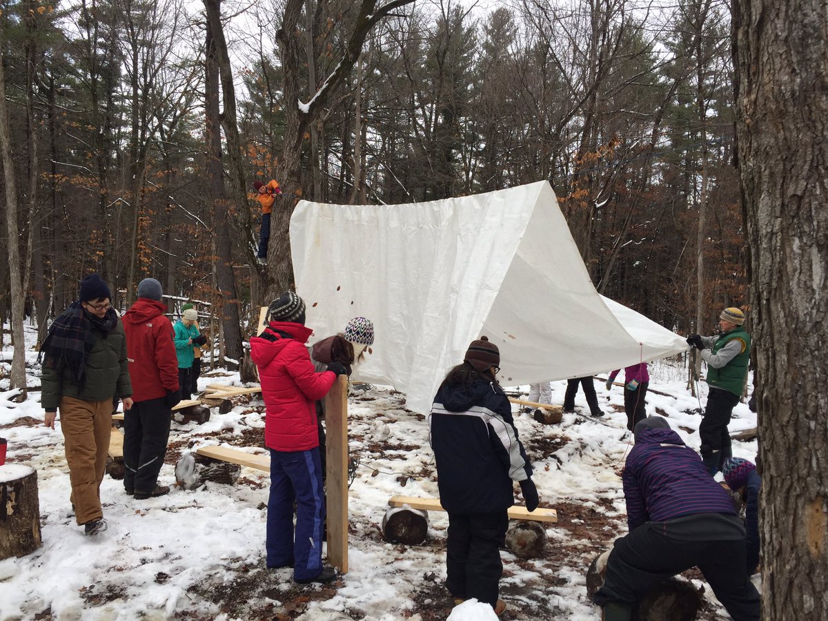 Site set up on weekend 2 of the #forestschool practitioners course! #riskassessment #natureforall