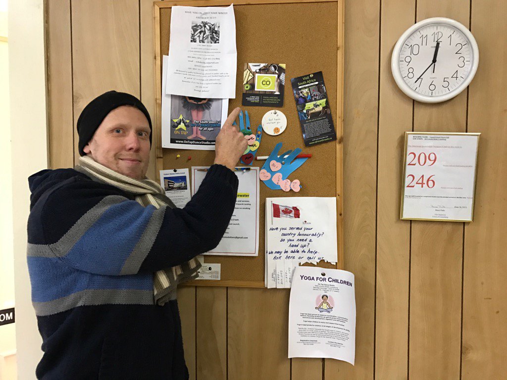 G0ldenbear's tweet photo. Central United Church Community Hall Lunenburg loves @co3space #workevolved https://t.co/6u172pgxBf
